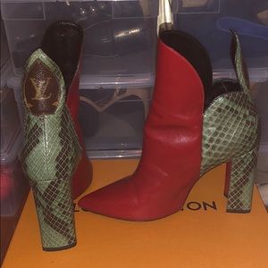 Louis Vuitton poker face bootie